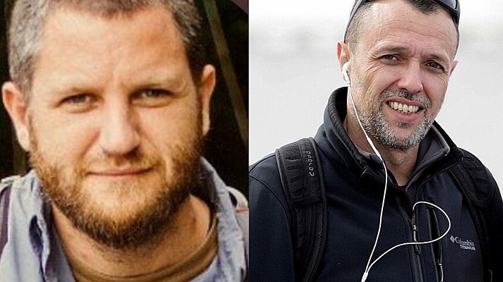 Telediario 1 - Asesinados dos periodistas españoles en Burkina Faso