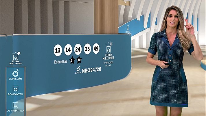 Loterías - Sorteo de la Bonoloto y Euromillones del 27/04/2021