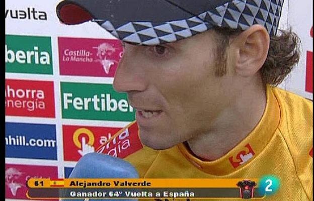 Vuelta ciclista a España - Valverde: "Me siento liberado"