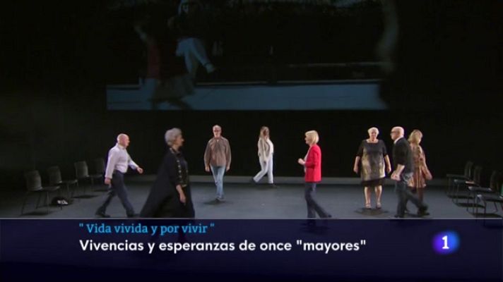 Telenavarra - Actores aficionados, mayores de 60 años, en "La vida vivida y por vivir"