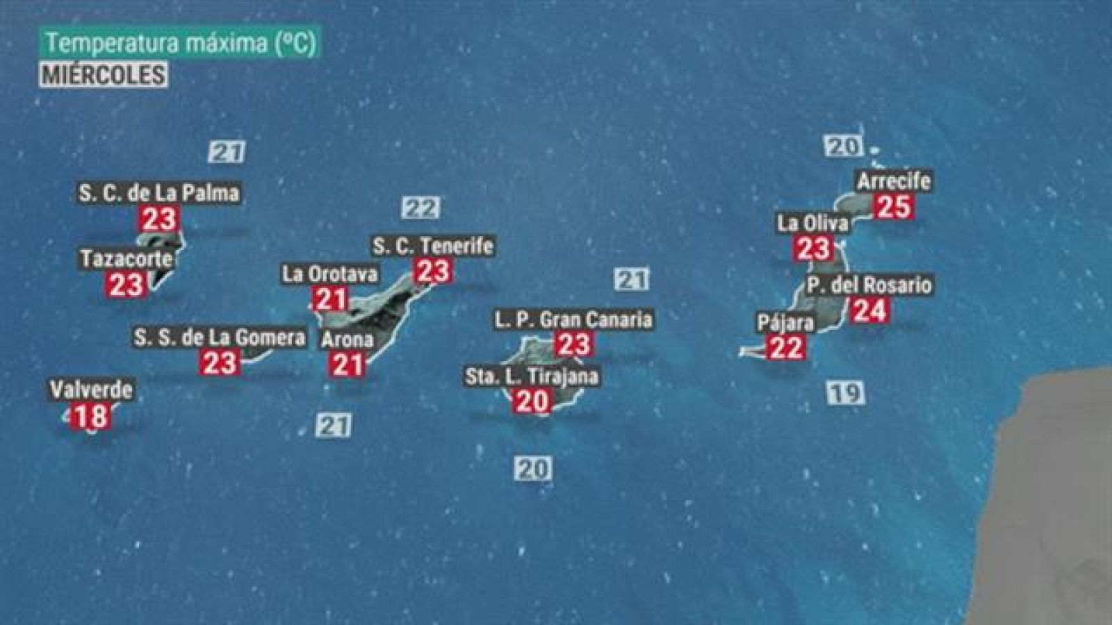 El tiempo en Canarias - 28/04/2021