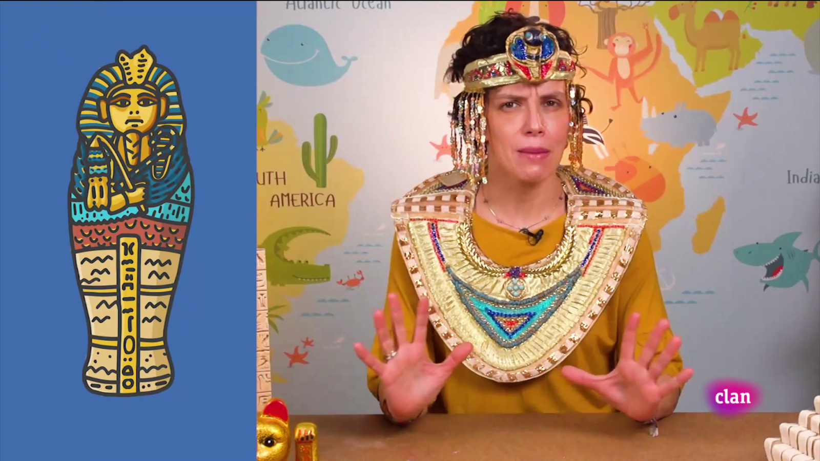 Aprendemos en Clan - CIENCIAS SOCIALES - Faraones, pirámides y jeroglíficos - RTVE.es - Aprendemos en Clan | Ver