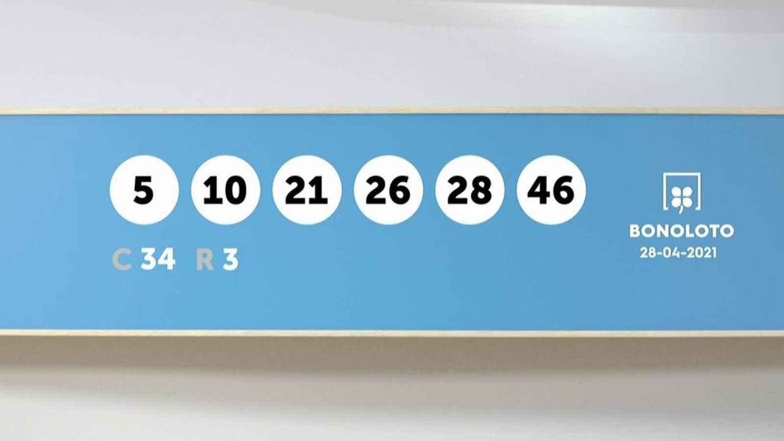 Sorteo de la Lotería Bonoloto del 28/04/2021 - Ver ahora