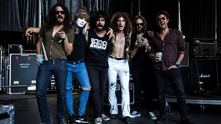 Telediario 1 - Derby Motoreta's Burrito Kachimba asienta el sonido 'kinkidelia' con su nuevo álbum 'Hilo negro'