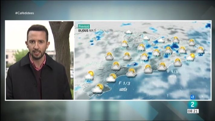 Cafè d'idees - El Temps - Repetició de la jornada: ruixats, tempestes i clarianes