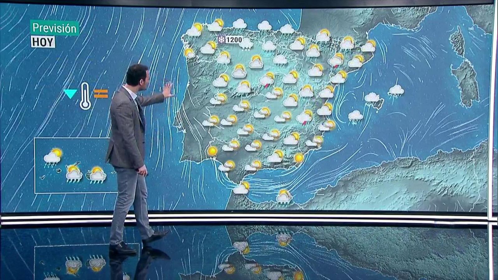 Chubascos en el norte peninsular y área mediterránea - El tiempo | Ver