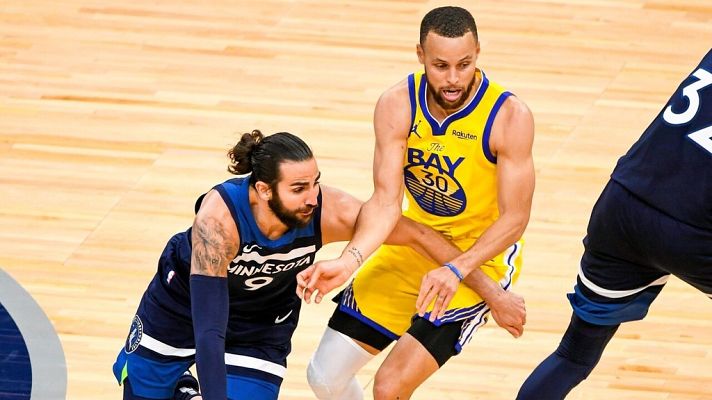 Telediario 1 - Ricky y Juancho se lucen ante los Warriors de Curry, mientras Willy Hernangómez firma un 'doble-doble'