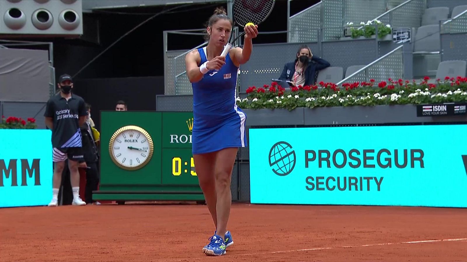 Tenis - WTA Mutua Madrid Open: Sara Sorribes Tormo - Simona Halep - ver ahora