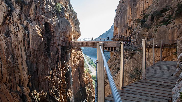 España Directo - Caminito del Rey y su pasado como el sendero más peligroso