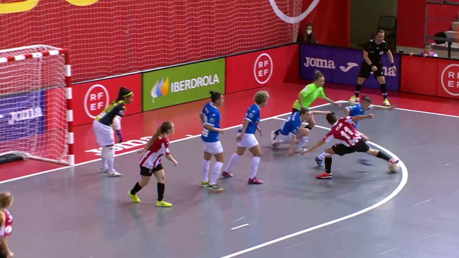 Fútbol Sala - Copa de la Reina. 1/4 Final: AE Penya Esplugues - Torreblanca Melilla - ver ahora