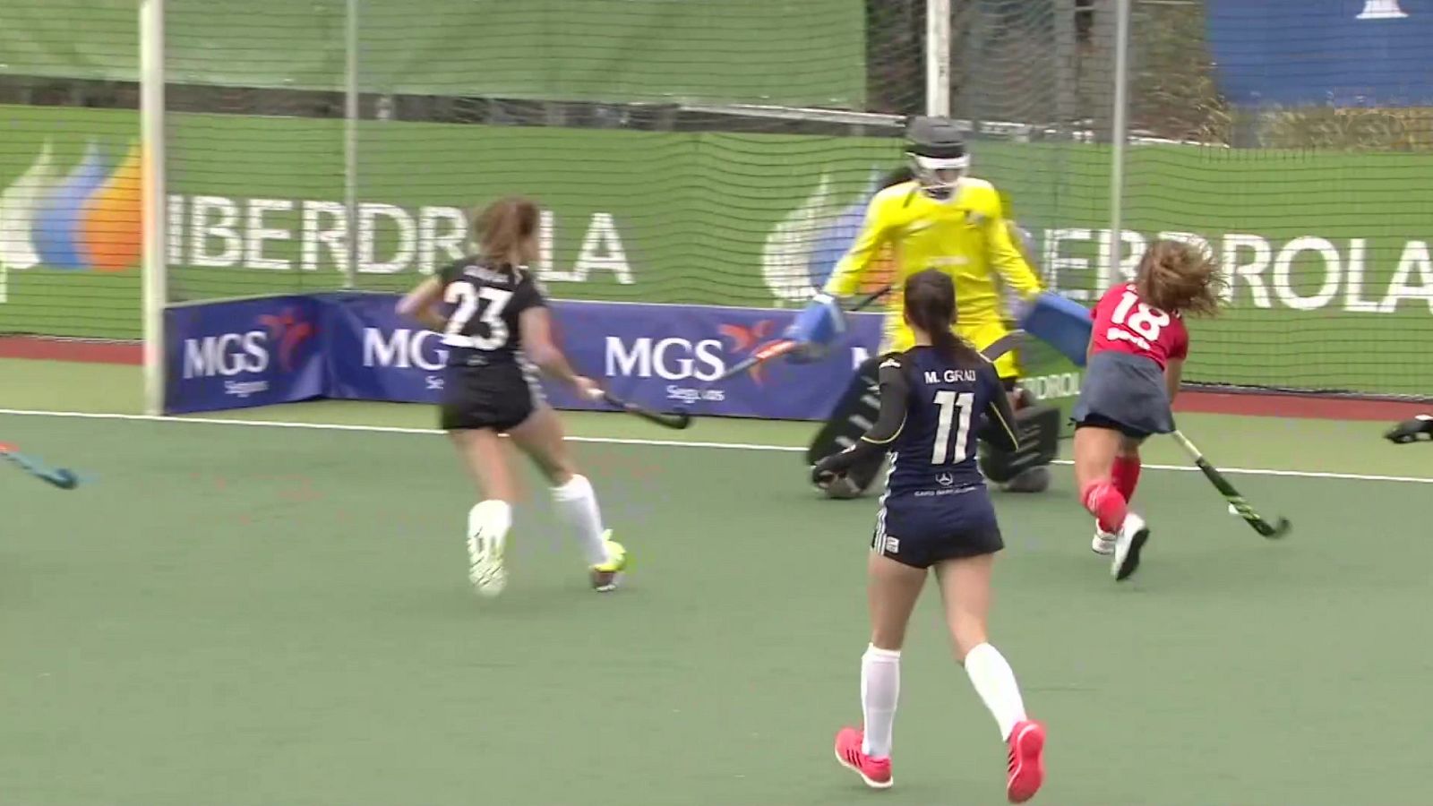 Hockey hierba - Final Four Liga femenina. 2ª semifinal: Junior FC - SPV Complutense - ver ahora