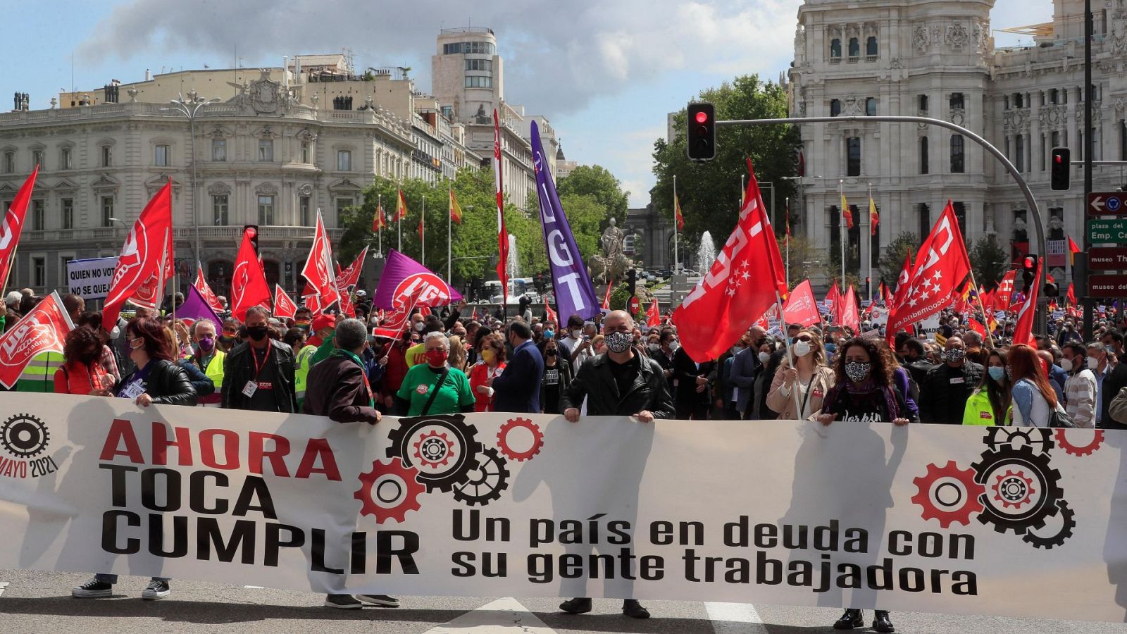 Los sindicatos piden la derogación de la reforma laboral en el Primero de Mayo