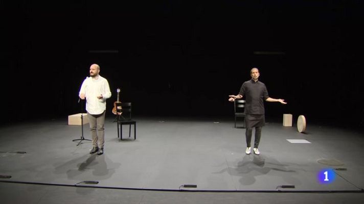 Telediario 1 - Israel Galván y El niño de Elche suben al escenario Mellizo Doble