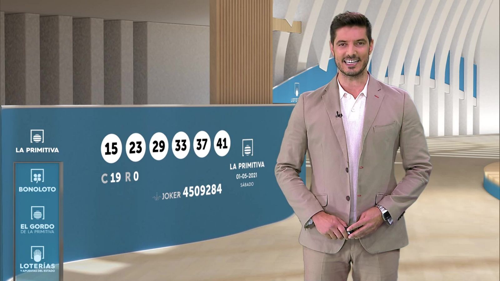 Sorteo de la Bonoloto y Primitiva del 01/05/2021 - ver ahora