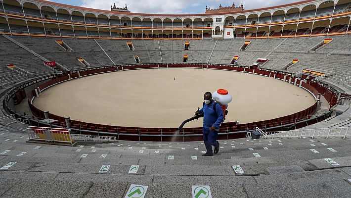 Telediario 1 - La plaza de toros de Las Ventas reabre sus puertas