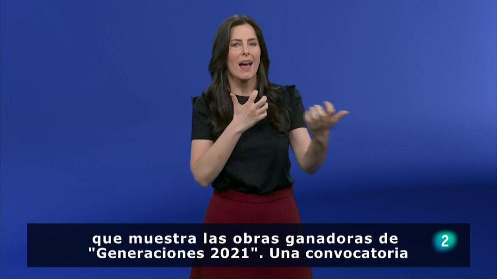 En Lengua de Signos - Helena Vinent premio "Generaciones 2021" - ver ahora