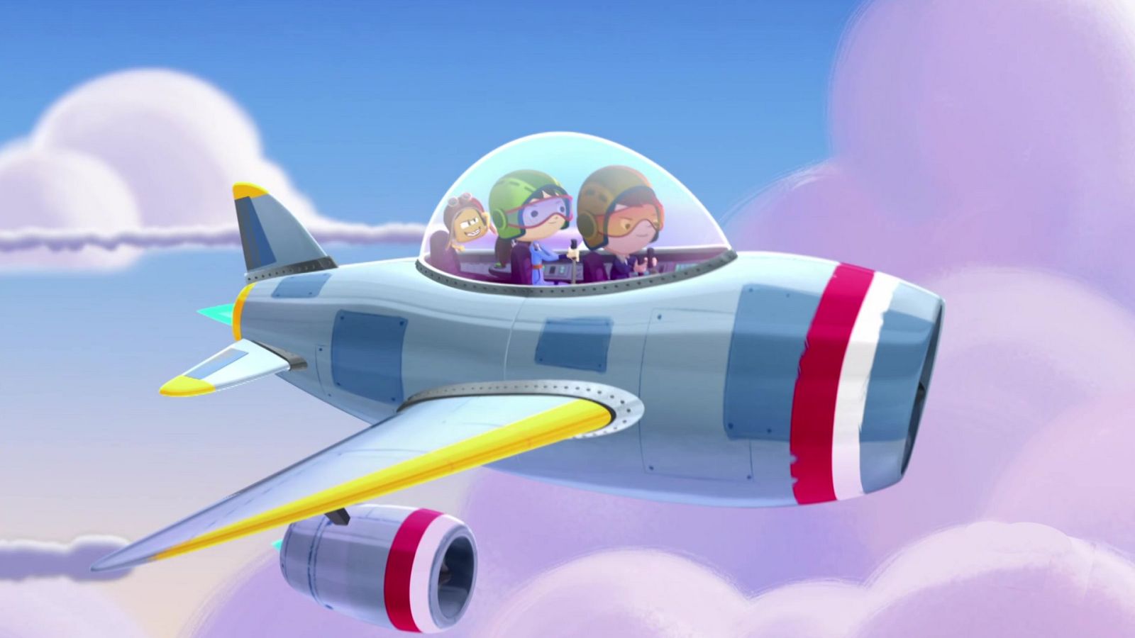 El avión súper veloz - Justin Time | Ver