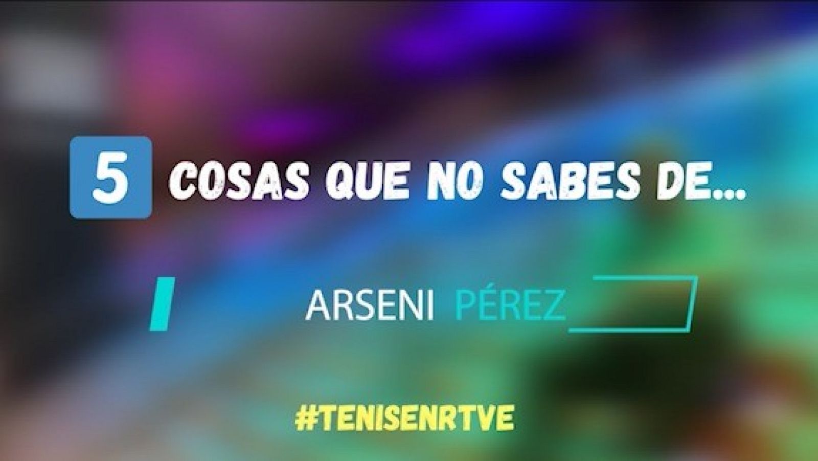 Cinco cosas que no sabes de Arseni P�rez