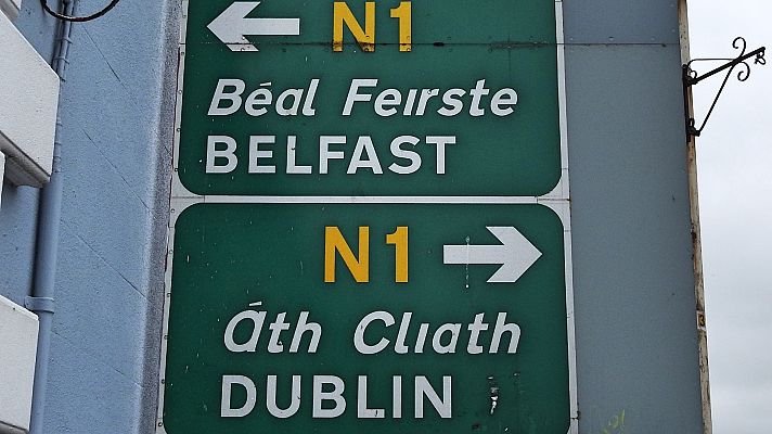 Telediario 1 - Se cumple un siglo desde que Irlanda se dividió en dos con miedo a revivir las tensiones del pasado