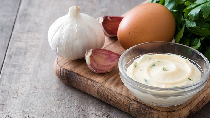 Como sapiens - Receta de alioli sin huevo