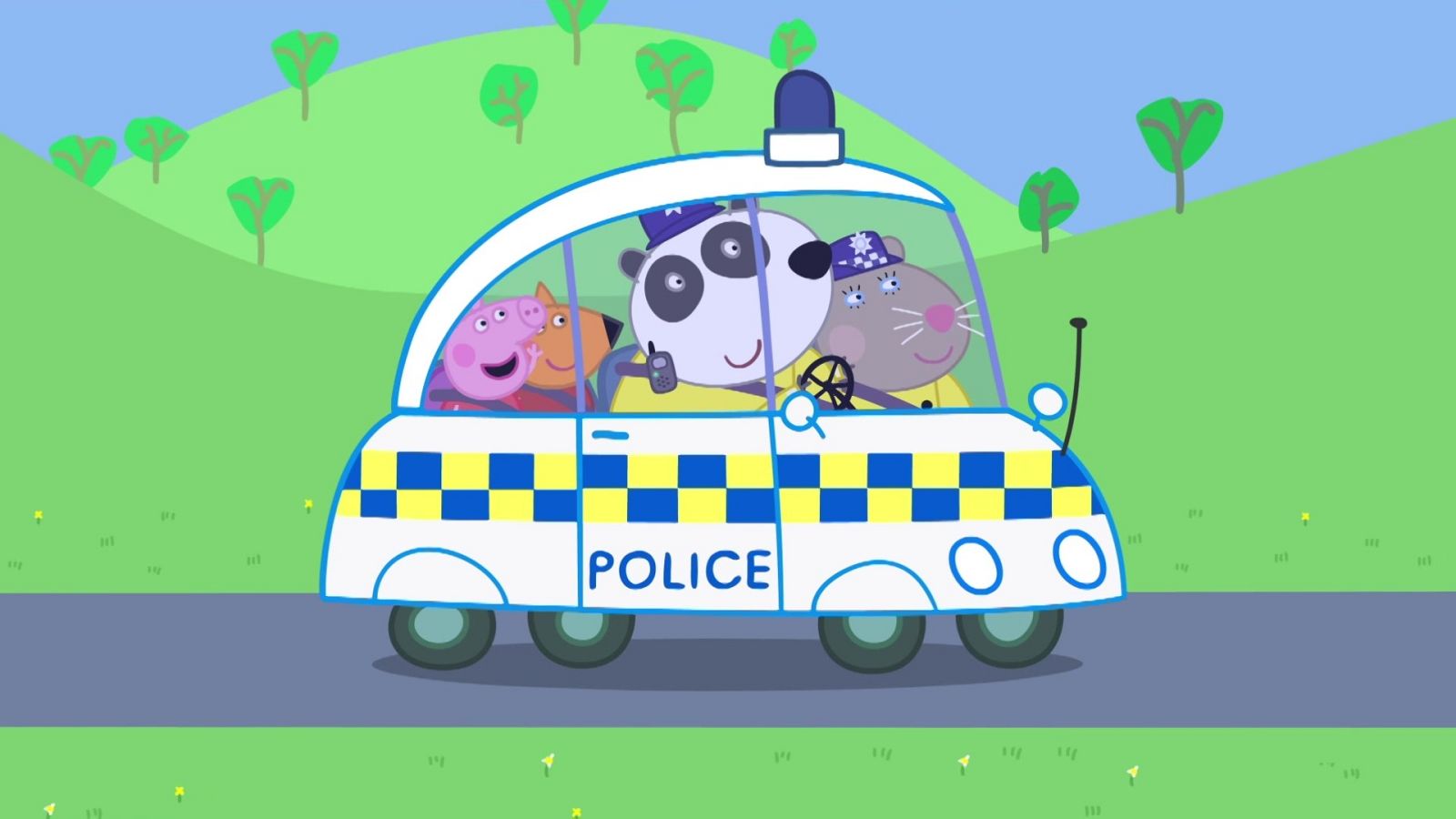 El coche de policía - Peppa Pig | Ver