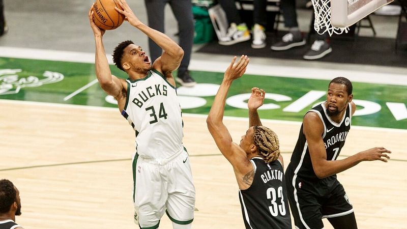 Los Bucks de Antetokounmpo ganan a los Nets - Informativo 24h | Ver