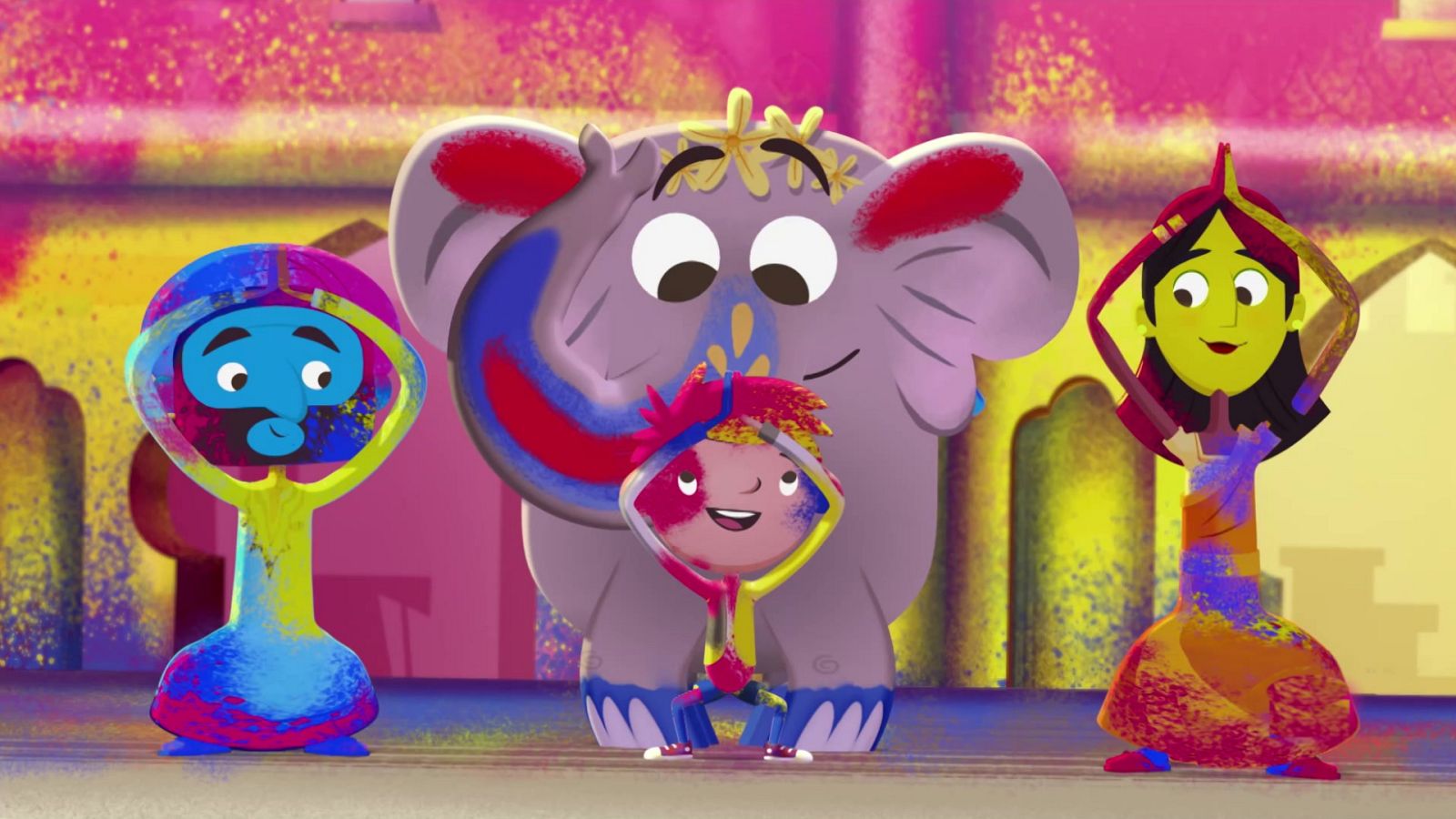 Choque de colores - Justin Time | Ver