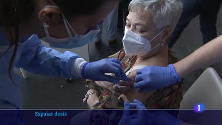 L'Informatiu - La vacunació de la franja de 40 a 49 anys a Catalunya començarà al juny