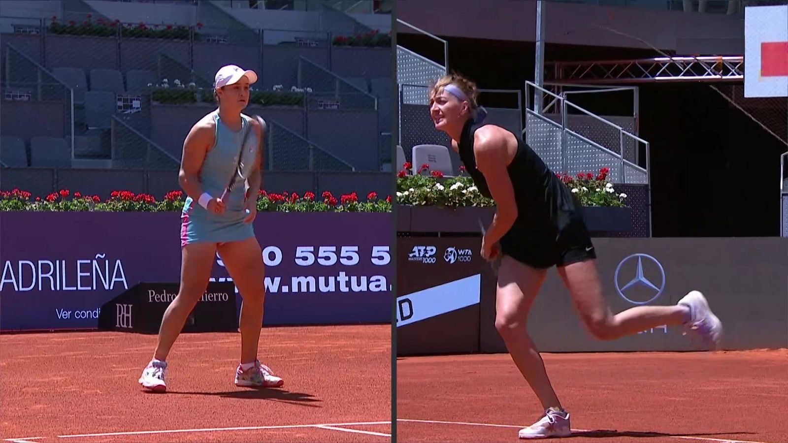 Tenis - WTA Mutua Madrid Open: Ashleigh Barty - Petra Kvitova - ver ahora
