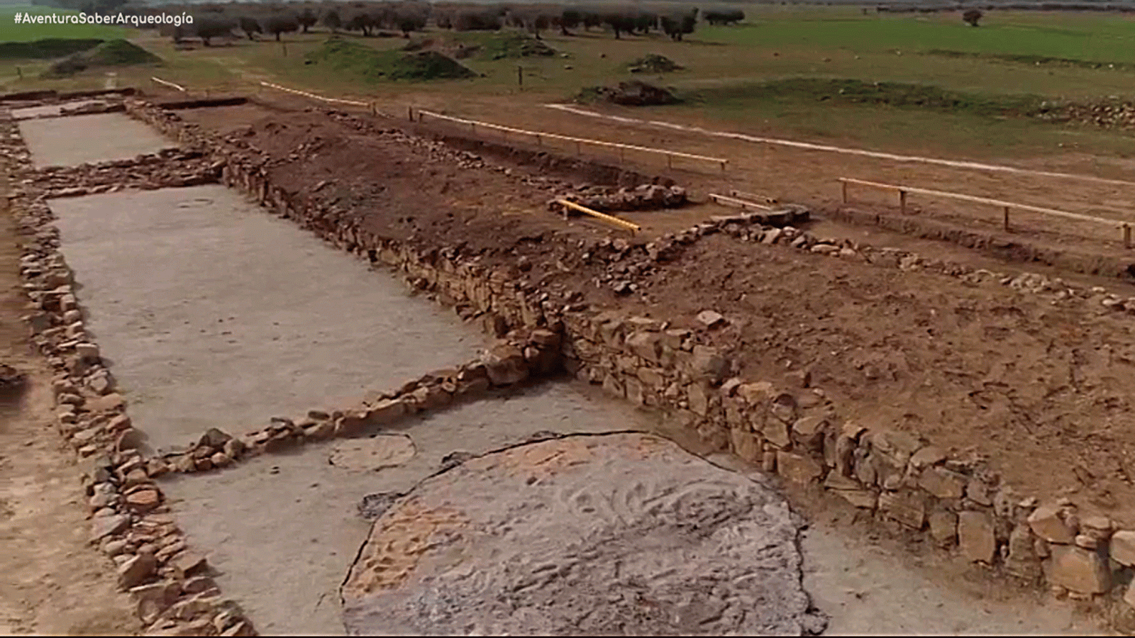 La aventura del saber tunel del tiempo Los Hitos de Arisgotas 2 visigodos Arqueología #AventuraSaberArqueología