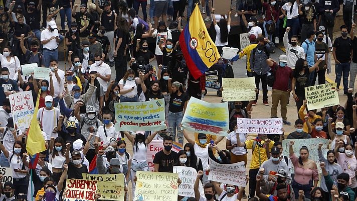 Informativo 24h - La huelga general marca el octavo día de manifestaciones en Colombia