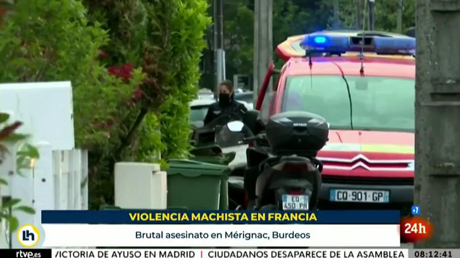 Brutal asesinato de una mujer por su ex marido en Francia