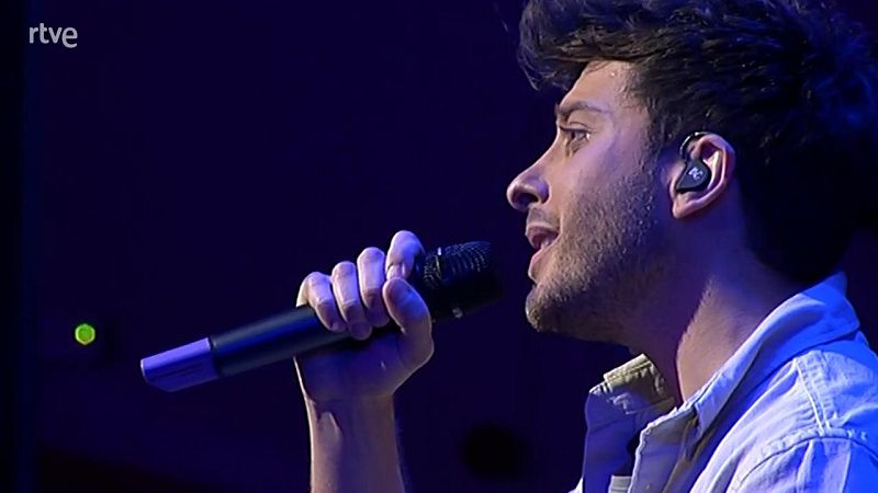 Eurovisin 2021 - Blas Cant interpreta "Ill stay" al piano