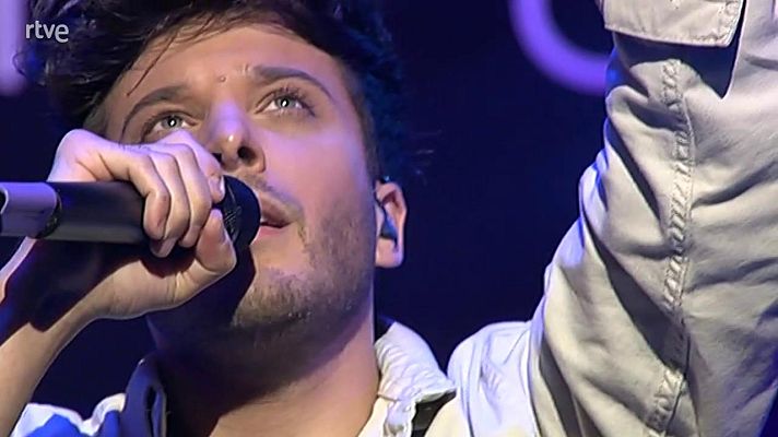 Eurovisión - Blas Cantó interpreta "Voy a quedarme"