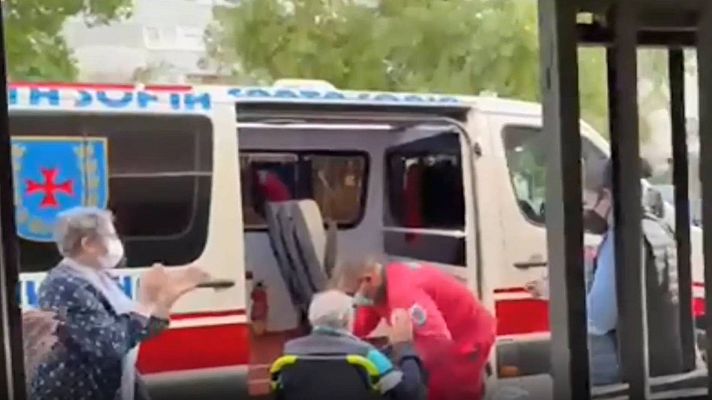 Telediario 1 - El regreso a casa de José tras más de un año ingresado