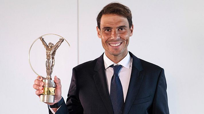 Telediario 1 - Nadal, de nuevo premio Laureus al mejor deportista del año