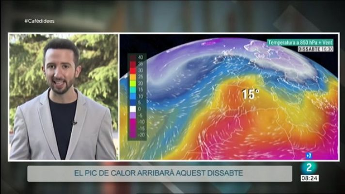 Cafè d'idees - Calor aquest divendres i dissabte, i canvis per diumenge