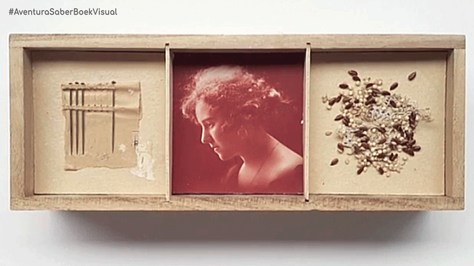 La aventura del saber Boek visual Eugenia Conde collage poesia visual arte #AventuraSaberBoekVisual