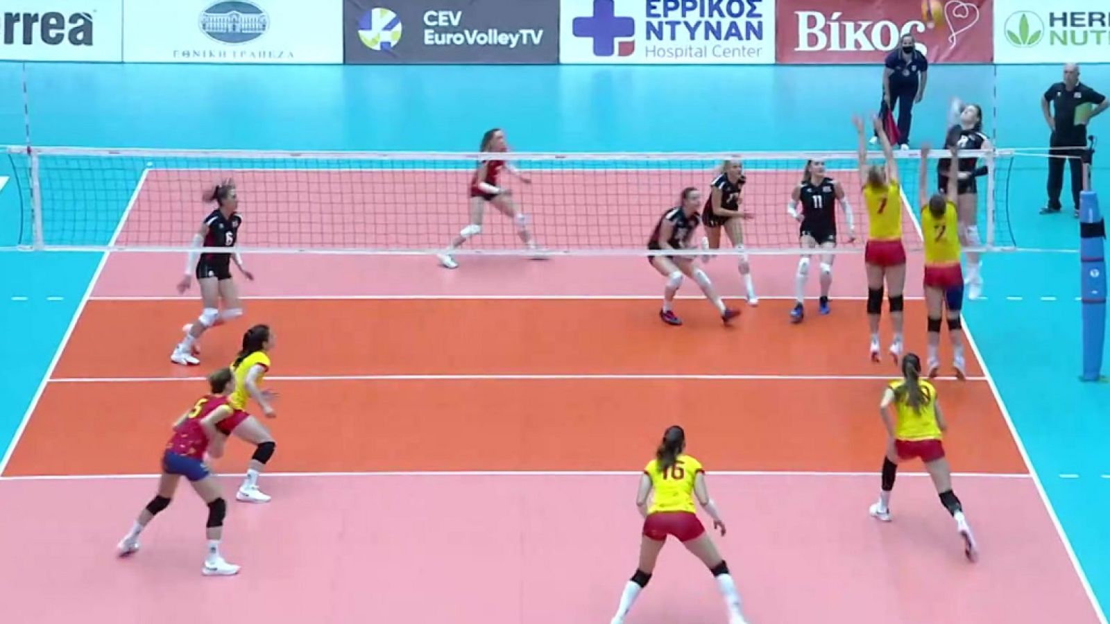 Voleibol - Clasificación Campeonato de Europa Femenino. 1ª jornada: Austria - España - ver ahora