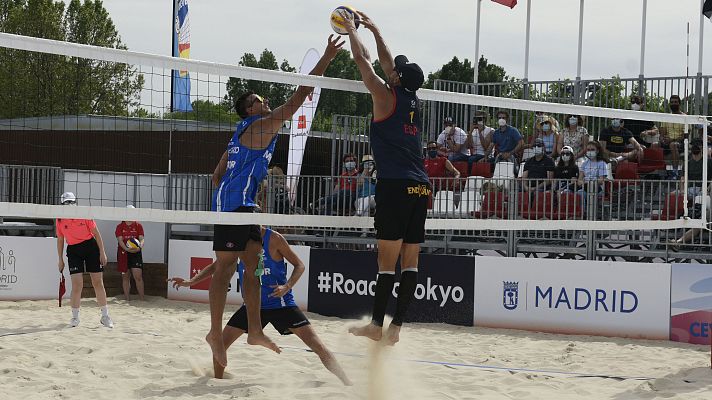 Voley Playa - España disputará la final masculina de la Continental Cup