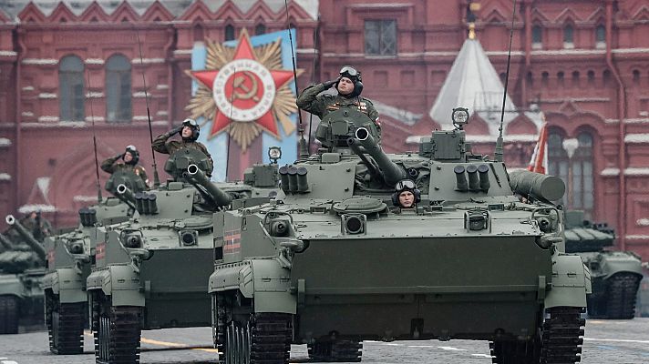 Telediario 1 - Rusia celebra la victoria sobre la Alemania nazi en la Segunda Guerra Mundial