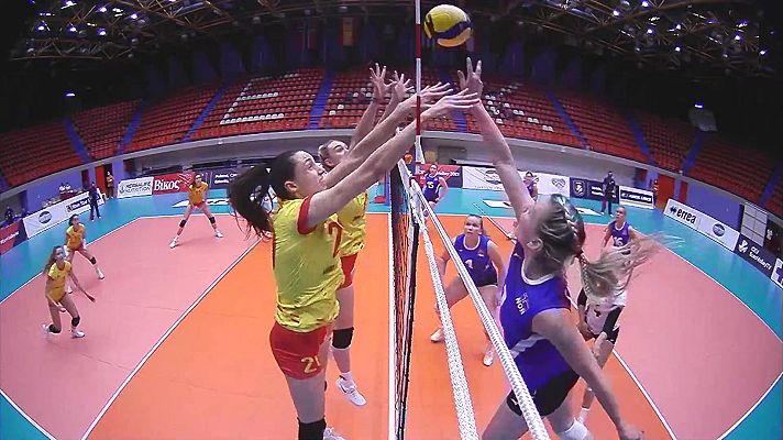 Voleibol - Clasif. Cto. Europa Femenino. 3ª jornada: Noruega - España