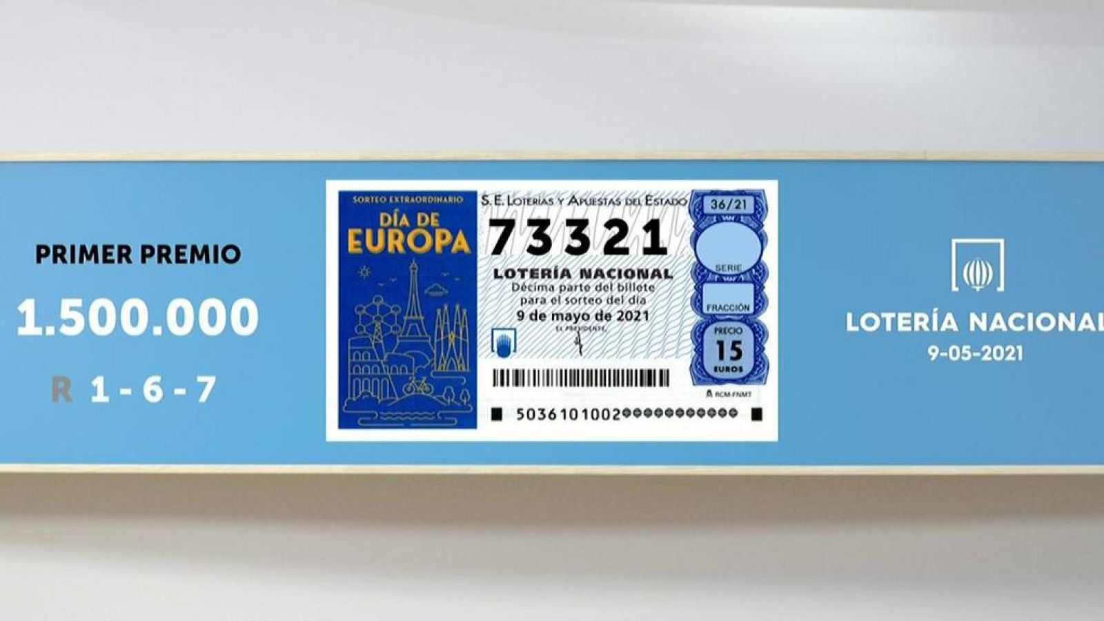 Sorteo de la Lotería Nacional del 09/05/2021 - Ver ahora