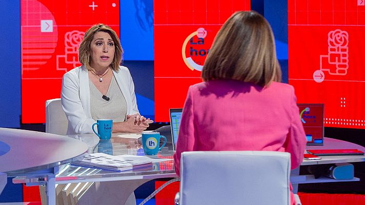 La hora de La 1 - Susana Díaz, sobre las primarias en Andalucía: "Sé que no soy la candidata de Madrid, aspiro a ser la de los militantes"