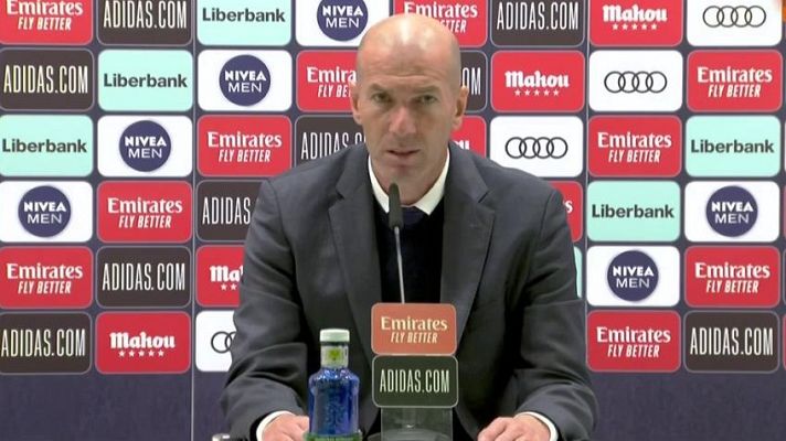 Telediario 1 - Zidane: "Vamos a luchar. Quedan tres partidos"