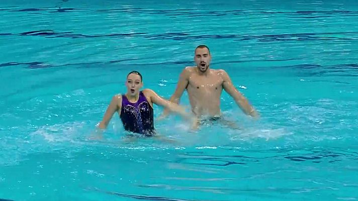 Natación - Natación artística - Campeonato de Europa. Final Técnica Dúos Mixtos