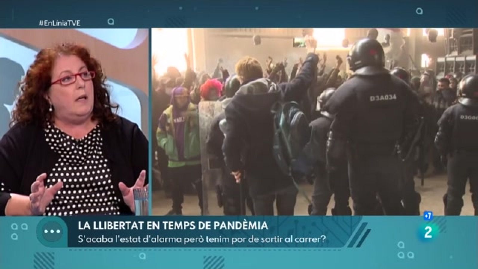 A En Línia parlem del final del toc de queda