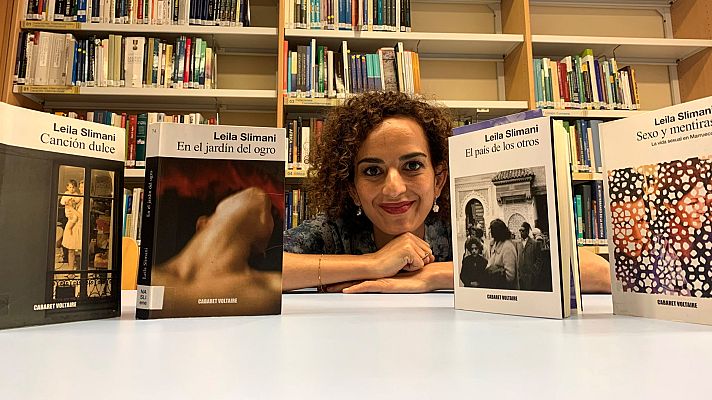 Telediario 1 - La escritora francomarroquí Leïla Slimani publica 'El país de los otros'
