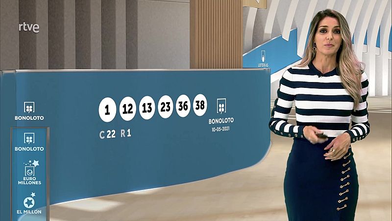 Sorteo de la Bonoloto del 10/05/2021 - ver ahora
