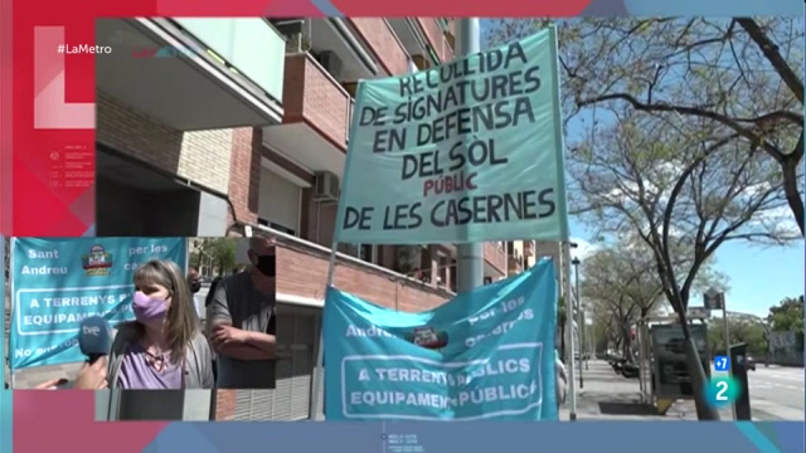 Veïns de Sant Andreu s'oposen a la construcció d'un tanatori al barri, coneixem la iniciativa A Terra, per potenciar la integració social a través de l'agricultura i visitem l'exposició "Lectura i preso" que recull fotografies fetes per presos.